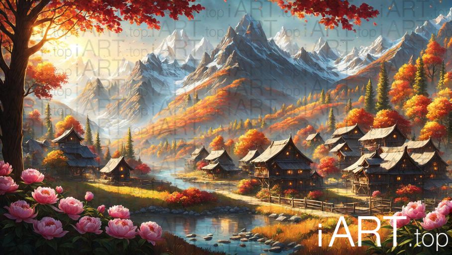 Image preview of autumn village pack